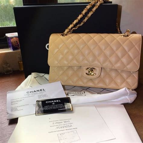 beige chanel bag replica|authentic chanel diamond bag.